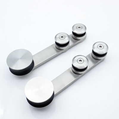 Бесрамочный стеклянный душевой зал Rolling Barn Sliding Door Track Hardware Kit с акриловой подножкой