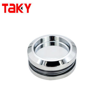 SS304 Chrome Glass Door Handle Knob Bathroom Сдвижной дверной комплект для прочной конструкции