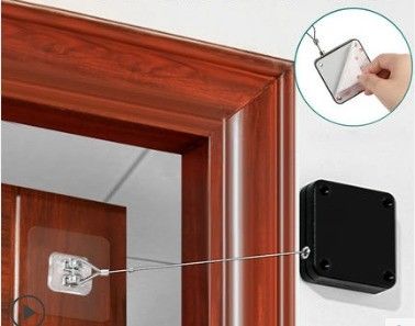800G 1000G Черно-белый ABS многофункциональный дверной закрыватель без ударения размером 44*44*1,6 см.