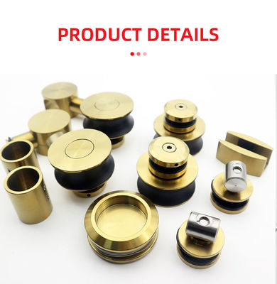 Оптовый комплект фурнитуры для раздвижной безрамной стеклянной двери из нержавеющей стали