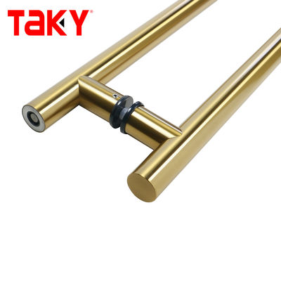 Luxury H Type Stainless Steel Entrance без рамы дверные ручки запираемые стеклянные ручки