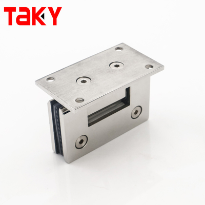 Петля для душевой двери без рамы для стекла 8-12 мм, крепление к стене под углом 90 градусов