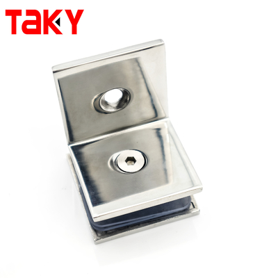 316 нержавеющая сталь без рамы стеклянный угловой зажим для 8-12 мм душ дверей