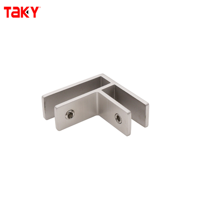 Зажим для стеклянной двери из нержавеющей стали 316 для закаленного стекла 8-12 мм