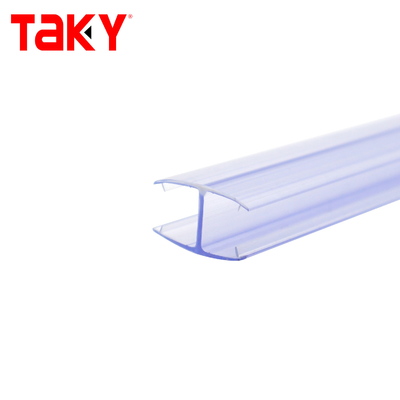 Душевая раздвижная безрамная стеклянная дверь ПВХ водонепроницаемая уплотнительная полоса