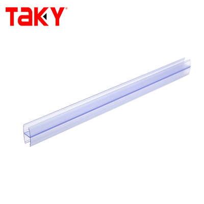 Душевая раздвижная безрамная стеклянная дверь ПВХ водонепроницаемая уплотнительная полоса