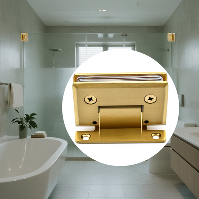 Регулируемая стена в стеклянную шарнир