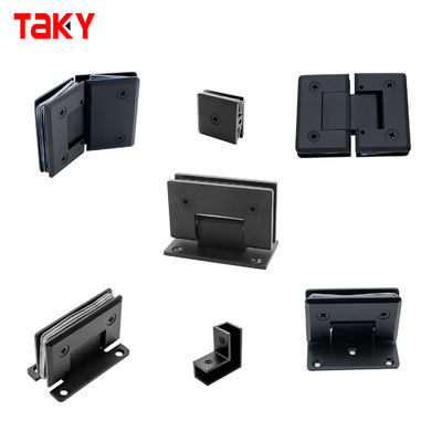 Высокая производительность 90 градусов латуни стеклянные двери для душа Povit Завеса для фиксированного 8-12 мм стекла