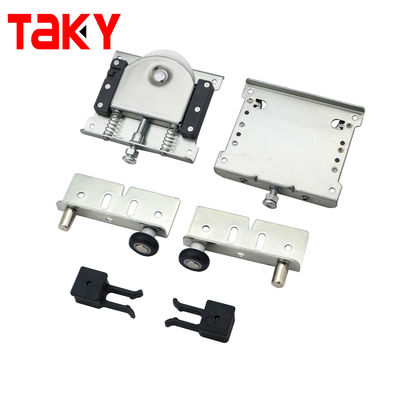 Хорошая цена Мягкие пластиковые роликовые подвески для современного дизайна гардероба Сдвижная дверь в гостинице онлайн