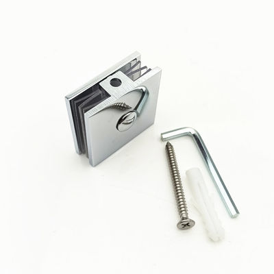 Канадский латунный хром пластинки стены для стеклянного душевой зажим для двери шириной 600-800 мм горячий пункт