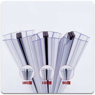 Хорошая цена Прозрачные стеклянные двери дизайн водонепроницаемый стеклянный душ дверь уплотнитель полосы для 6-12MM онлайн