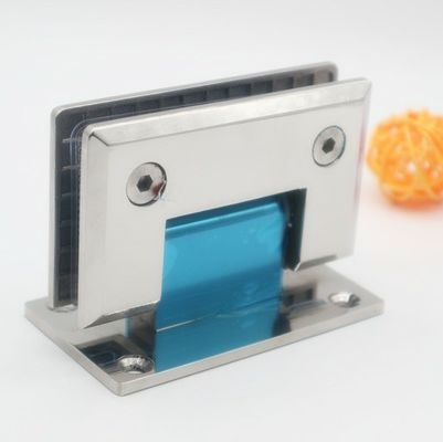 Хорошая цена Квадратный бевел стекло из нержавеющей стали на стену Душевой дверной петли для 800-1000 мм ширины двери онлайн