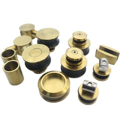 Хорошая цена Аксессуар высокой твердости и долговечности для одностеклянных дверей в польском золоте онлайн