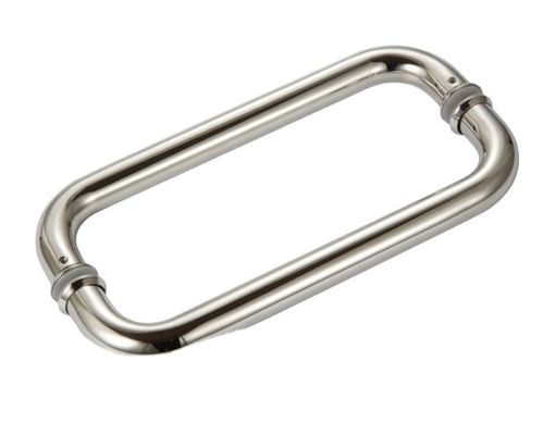 Хорошая цена O Тип нержавеющей стали стеклянная дверная ручка Подходит как для жилых и коммерческих онлайн