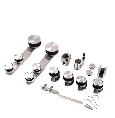 Хорошая цена Высокая жесткость и долговечность серебряное/черное стекло ванной кладовки для стекла 6-12 мм онлайн