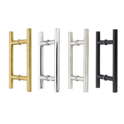 Хорошая цена Нержавеющая сталь 201 304 316 Полированное зеркало Пятно Черное золотое стекло Стальная дверная ручка онлайн