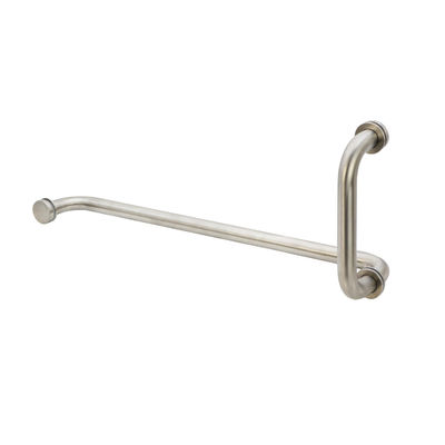 Хорошая цена 18 * 8 дюймовая нержавеющая сталь 304 тяга ручка Сдвижная стеклянная дверь Душевая ручка для современной ванной онлайн