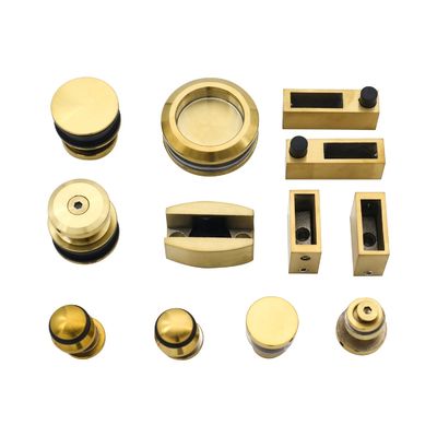 Хорошая цена 304 Нержавеющая сталь без рамы Сдвижная дверь оборудование для квадратных закаленных стеклянных дверей онлайн