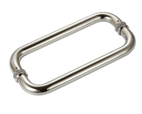 Хорошая цена Розовое золото ручка для двери душа 203*203 мм 8-12 мм толщина двери включена онлайн