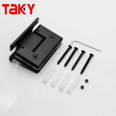 Хорошая цена Китай оптом Мат Черный 90 градусов Стены стеклянные 10 мм Душевые стеклянные дверные петли онлайн