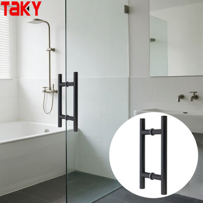 Хорошая цена Modern Commercial H Style Back-to-Back Glass Door Pull Push Handle онлайн