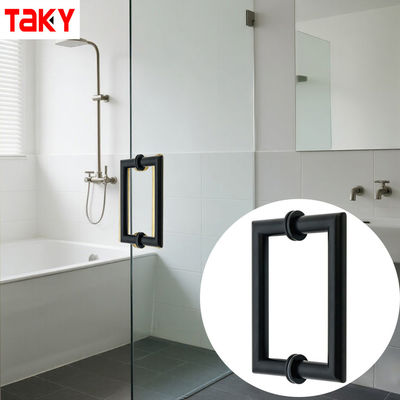Хорошая цена China Manufactured Customized Stainless Steel Door Pull Bathroom Shower Door Handle онлайн