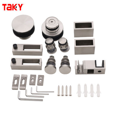 Горячие продажи беспристрастные аксессуары для душевой комнаты Установка комплекта Spliting Glass Door System