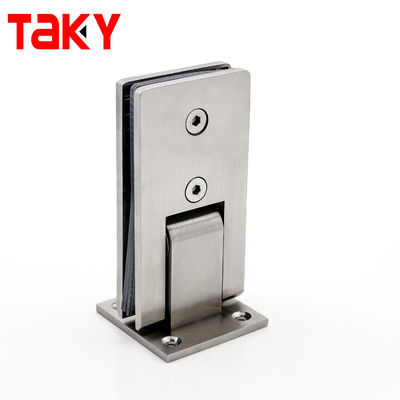 Хорошая цена 90 Degree Wall to Glass Glass Hinge Stainless Steel Glass Door Hinge Material Glass Shower Hinge онлайн