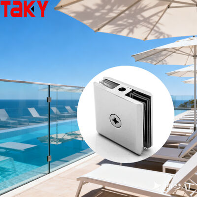 Хорошая цена 180-градусная нержавеющая сталь 316 стеклянная дверная скоба для 8-12 мм стеклянной толщины угловых зажимов онлайн