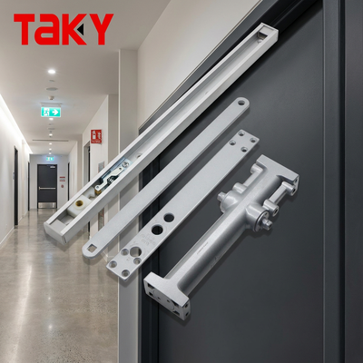 Aluminum Alloy Concealed Overhead Door Closer 180 Degree Adjustable Hydraulic Door Closer